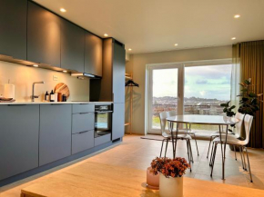 Basement apartment with sea view
